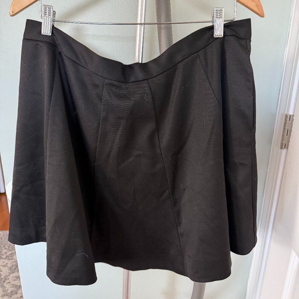 Tuesday Bassen of California Black Satin-lined Skirt
